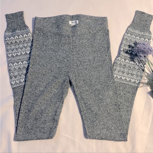 NWOT, Garage clothing heather grey/white legging, size XS, high waisted - Picture 4 of 8
